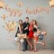 Rose Gold Happy Birthday Balloons Banner 18 Inch Script/Cursive Foil Mylar Letter Balloon Sign with Crown, Star Balloons Birthday Party Decoration Party Supplies for Women Men Boys Girls